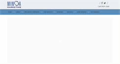 Desktop Screenshot of minoamarketing.com